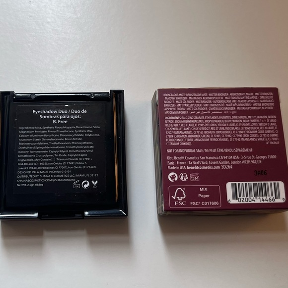 Benefit Hoola Matte Bronzer & Shaina B Miami Eyeshadow Duo - Picture 4 of 4